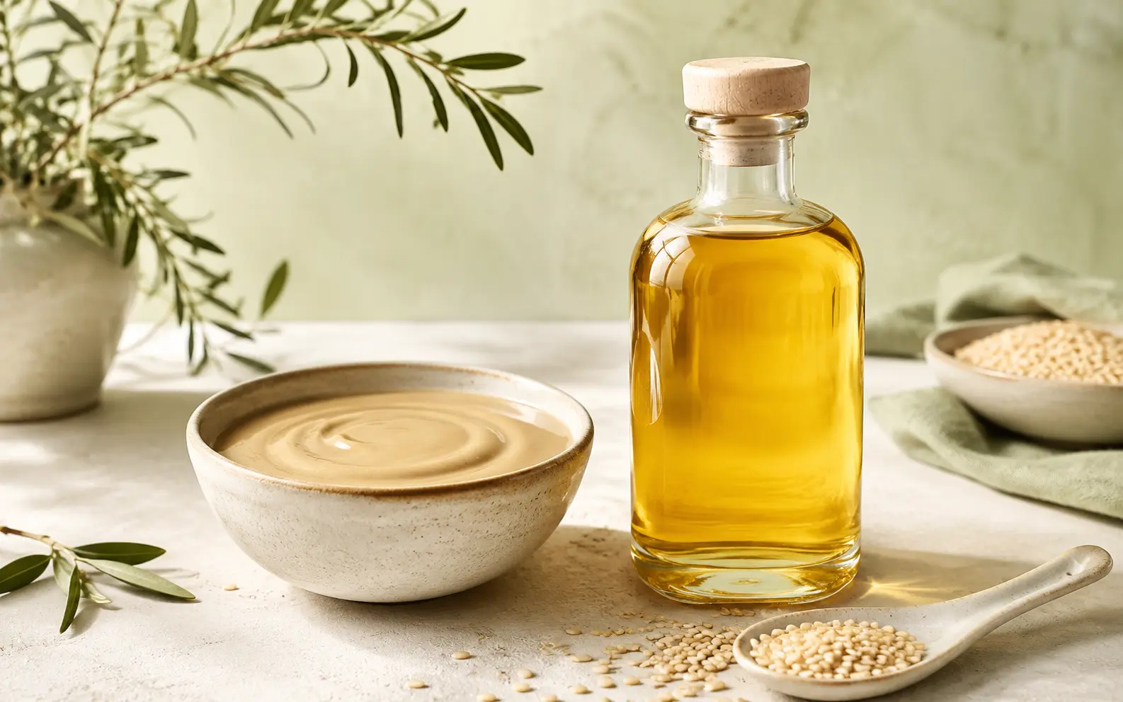 روغن ارده چیست؟ خواص تغذیه‌ای، کاربردها و روش نگهداری