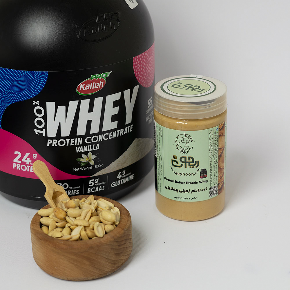 کره بادام زمینی پروتئینی50±500g